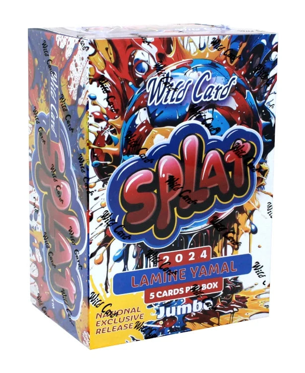 2024 Wild Card Lamine Yamal Splat 20 Box Case Exclusive (Ships Sealed Only)