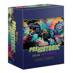 2024 Wild Card Pre Historic Football Hobby 20 Box Case (Ships Sealed Only)