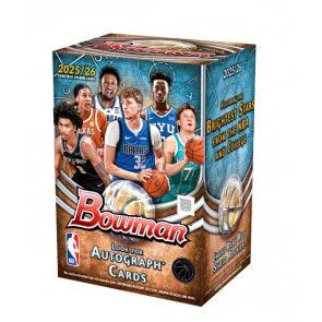 2025 26 Bowman Basketball Blaster Box 60 Cards (Ships Sealed Only)