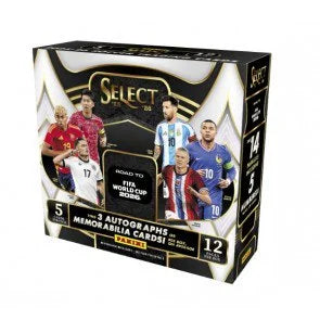 2025 26 Panini Select Road to FIFA World Cup 2026 Hobby Box (Ships Sealed Only)