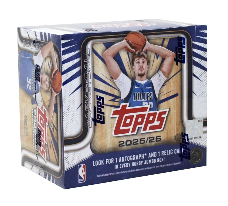 2025-26 Topps Basketball Jumbo 8 Box Case (Ships Sealed Only) - B3
