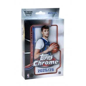 2025 26 Topps Chrome Basketball Hanger Box (Ships Sealed Only)