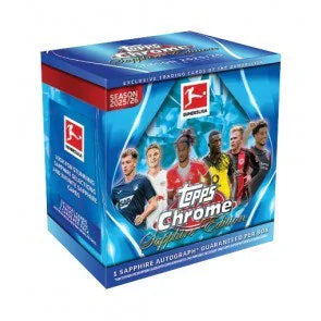 2025 26 Topps Chrome Bundesliga Sapphire Case 10 Boxes (Ships Sealed Only)