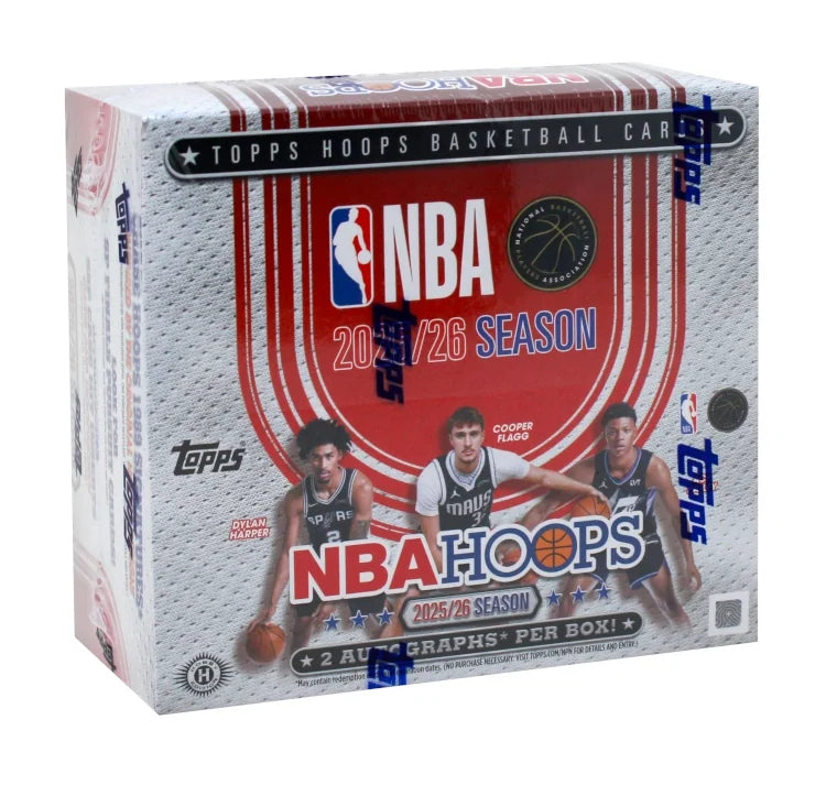 2025-26 Topps NBA Hoops Basketball Jumbo 8 Box Case (Ships Sealed Only) - B2