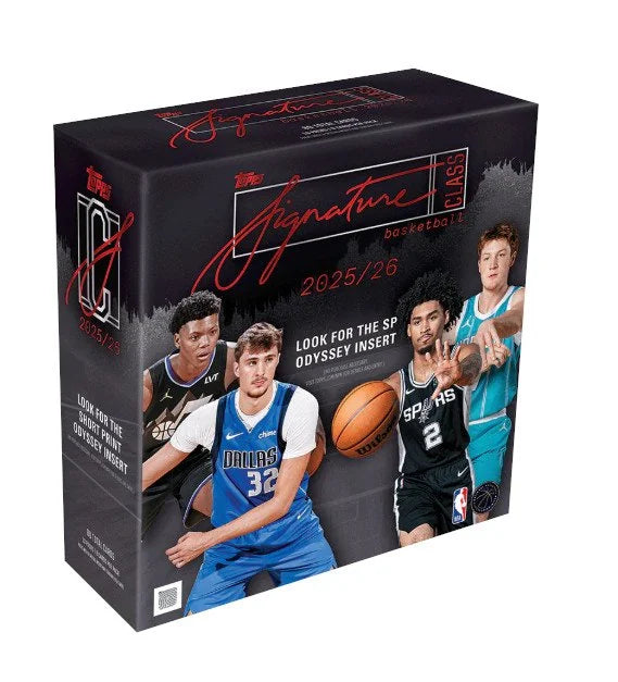 2025 26 Topps Signature Class Basketball Mega Box (Ships Sealed Only) - B