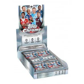 Topps UEFA Club Competitions Chrome 2025 26 Hobby Case (Ships Sealed Only) - B2