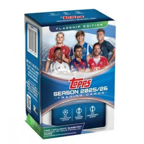 2025 26 Topps UEFA Club Competitions Soccer Blaster Case 40 Boxes (Ships Sealed Only) - B1