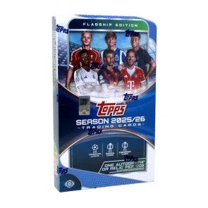 2025 26 Topps UEFA Club Competitions Soccer Hobby Case 12 Boxes (Ships Sealed Only)
