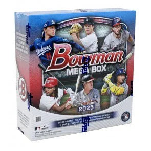 2025 Bowman Baseball Mega Box Case 20 Boxes with Chrome Packs (Ships Sealed Only)