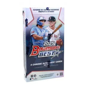 2025 Bowman s Best Baseball Hobby 8 Box Case (Ships Sealed Only) - B
