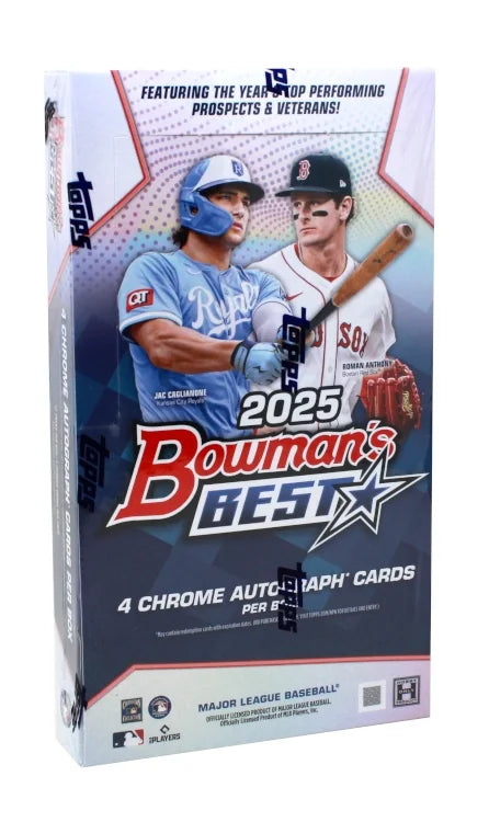 2025 Bowman's Best Baseball Hobby 8 Box Case (Ships Sealed Only) - B2