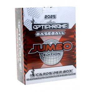 2025 Leaf Optichrome Baseball Jumbo Box 12 Autographs (Ships Sealed Only)