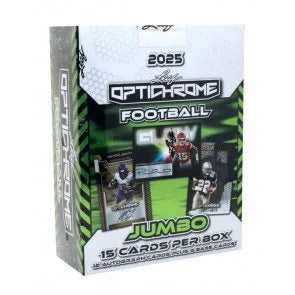 2025 Leaf Optichrome Football Jumbo Box (Ships Sealed Only)