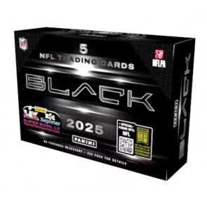 2025 Panini Black Football Hobby Box (Ships Sealed Only)