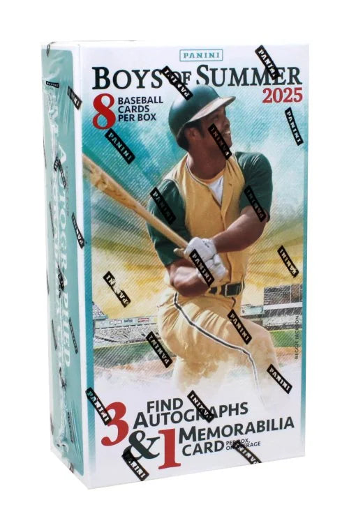 2025 Panini Boys of Summer Baseball Hobby 8 Box Case (Ships Sealed Only) - B