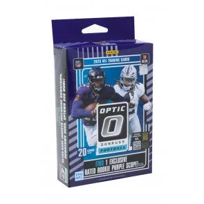 2025 Panini Donruss Optic Football Hanger Pack 20 Box Lot (Ships Sealed Only)