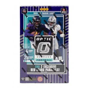 2025 Panini Donruss Optic Football International Hobby 12 Box Case (Ships Sealed Only)