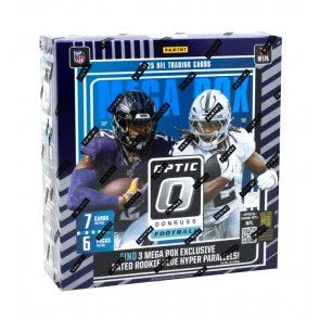 2025 Panini Donruss Optic Football Mega Box (Ships Sealed Only)