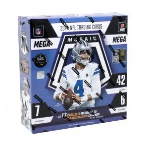 2025 Panini Mosaic Football Hobby Mega Box (Ships Sealed Only)