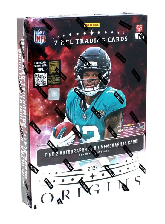 2025 Panini Origins Football Hobby 16 Box Case (Ships Sealed Only) - B2