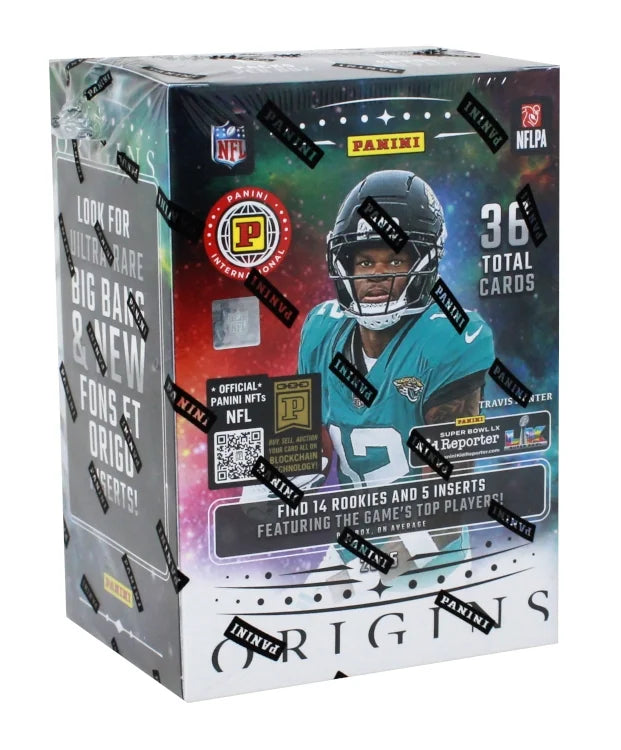 2025 Panini Origins Football International Blaster 20 Box Case (Ships Sealed Only) - B2