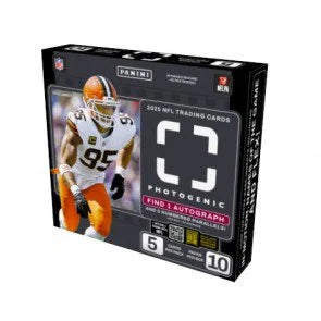 2025 Panini Photogenic Football Hobby Box (Ships Sealed Only) - B