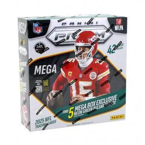 2025 Panini Prizm Football Mega Box (Ships Sealed Only)