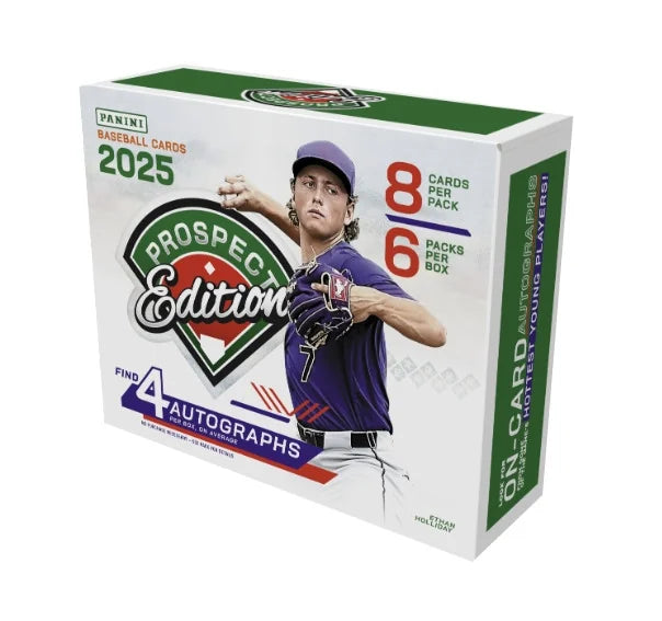 2025 Panini Prospect Edition Baseball Hobby 20 Box Case (Ships Sealed Only) - B2
