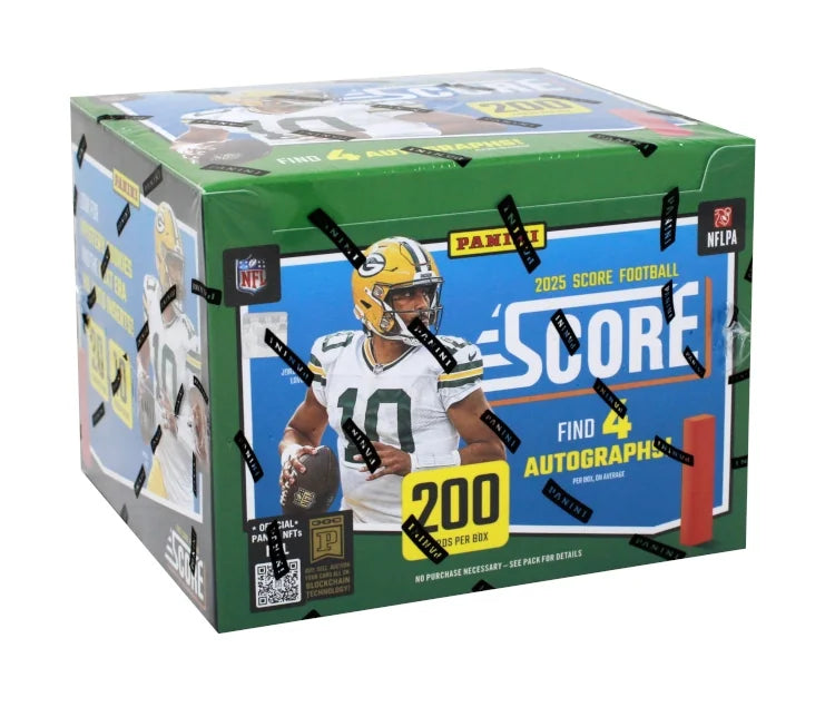 2025 Panini Score Football Hobby 12 Box Case (Ships Sealed Only) - B2