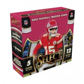 2025 Panini Select Football Hobby 12 Box Case (Ships Sealed Only) - B