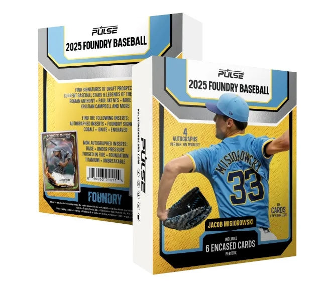 2025 Pulse Foundry Baseball Hobby 10 Box Case - B2