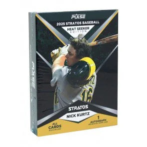 2025 Pulse Stratos Baseball Hobby Heat Seekers 24 Box Case (Ships Sealed Only)