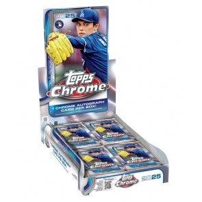 2025 Topps Chrome Baseball Hobby Box (Ships Sealed Only) - B