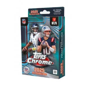 2025 Topps Chrome Football Hanger Box (Ships Sealed Only)