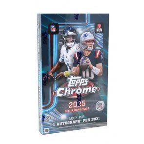 2025 Topps Chrome Football Hobby Box (Ships Sealed Only) - B