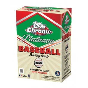 2025 Topps Chrome Platinum Baseball Blaster Case (Ships Sealed Only)