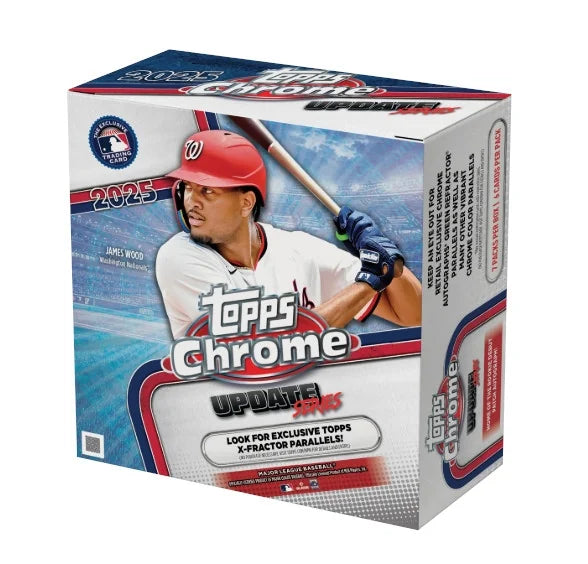 2025 Topps Chrome Update Series Baseball Mega 20 Box Case (Ships Sealed Only) - B2