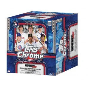 2025 Topps Chrome Update Sapphire Edition Baseball Box (Ships Sealed Only)