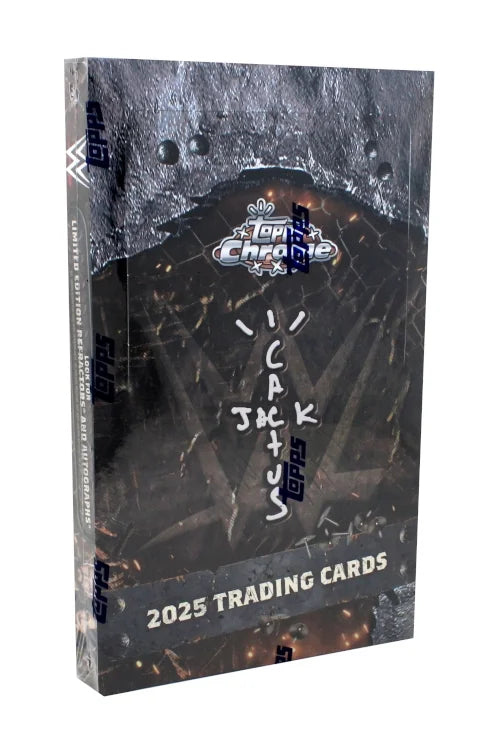 2025 Topps Chrome WWE Cactus Jack Box 20 Packs (Ships Sealed Only)