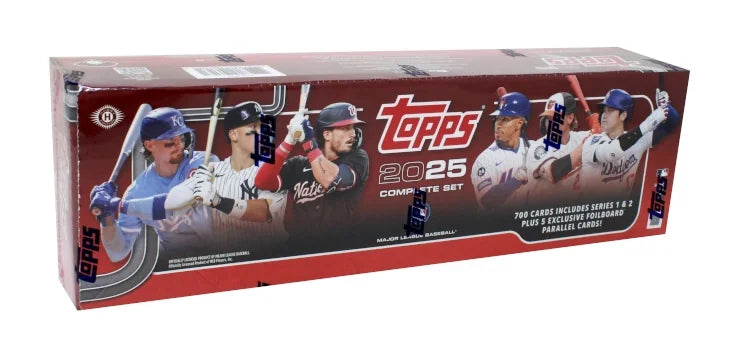 2025 Topps Complete Baseball Factory Set - Hobby 12 Set Case (Ships Sealed Only) - B2