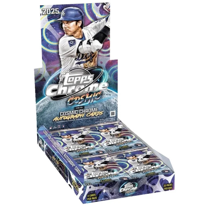 2025 Topps Cosmic Chrome Baseball Hobby Box (Ships Sealed Only)