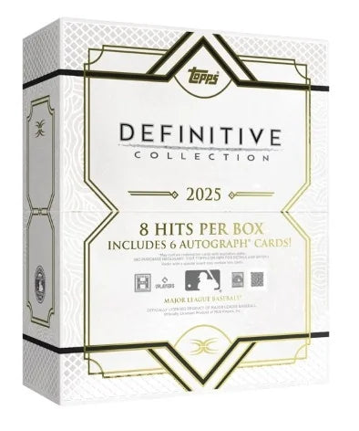 2025 Topps Definitive Baseball Hobby Box (Ships Sealed Only)