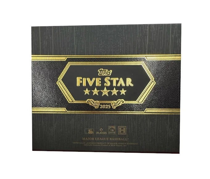 2025 Topps Five Star Baseball Hobby 3 Box Case (Ships Sealed Only) - B2