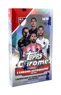 2025 Topps MLS Chrome Soccer Hobby Box (Ships Sealed Only)