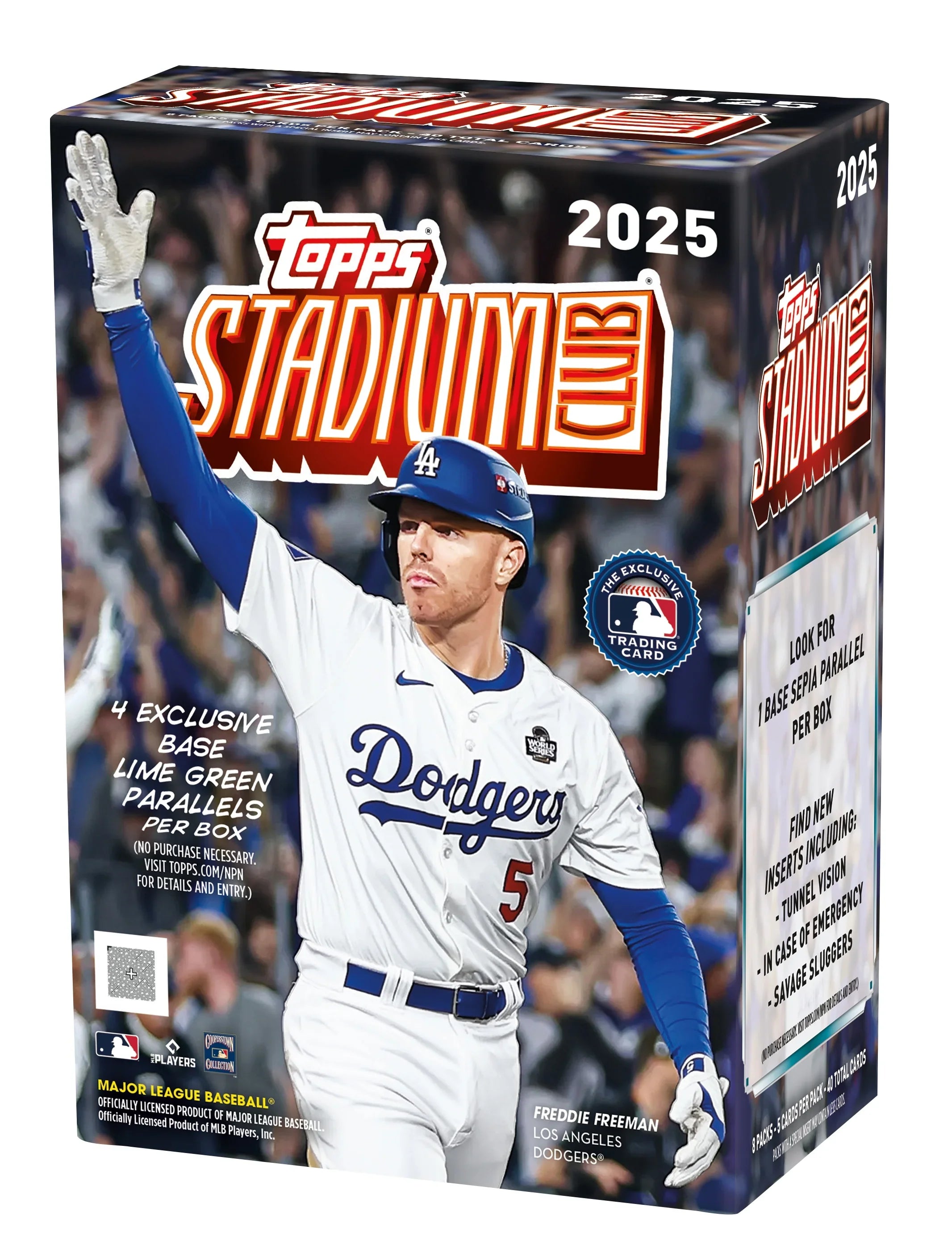 2025 Topps Stadium Club Baseball Blaster 40 Box Case (Ships Sealed Only) - B2