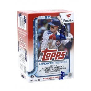 2025 Topps Update Series Baseball Fanatics Blaster 40 Box Case (Ships Sealed Only)