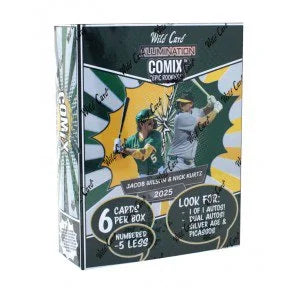 2025 Wild Card Alumination Comix Epic Rookies Baseball 12 Box Case (Ships Sealed Only)
