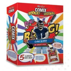 2025 Wild Card Comix Rookie and Legend Football Hobby 12 Box Case (Ships Sealed Only)