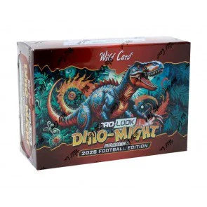 2025 Wild Card Dino Might Football Hobby Box (Ships Sealed Only)