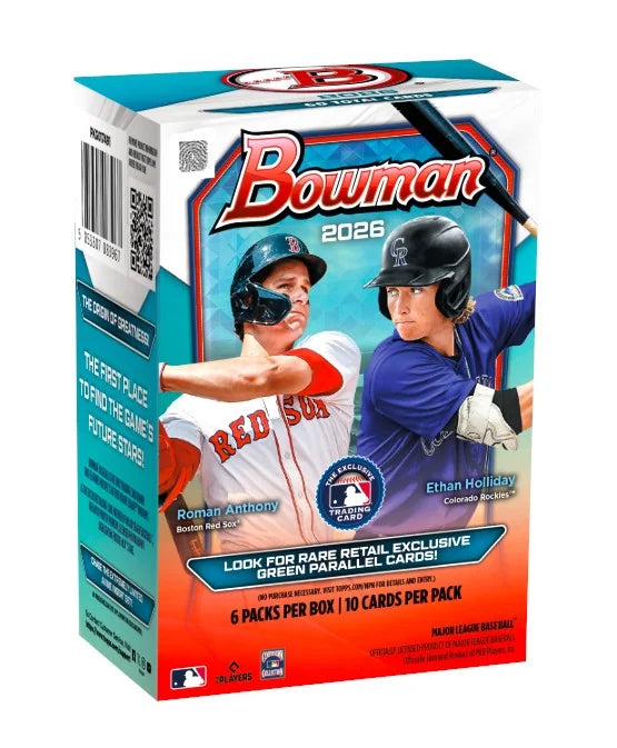 2026 Bowman Baseball Blaster 40 Box Case (Ships Sealed Only)